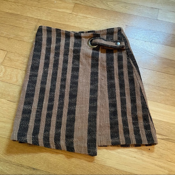 Free People Wrap Skirt - Picture 3 of 8